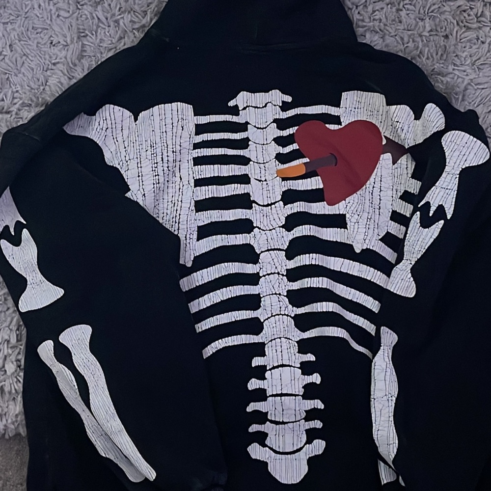 “idontsmoke” hoodie vintage wash
